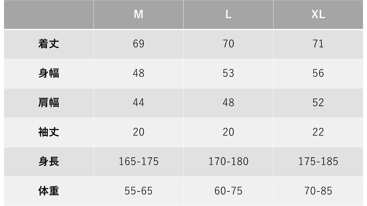 オーバーサイズ 展示图